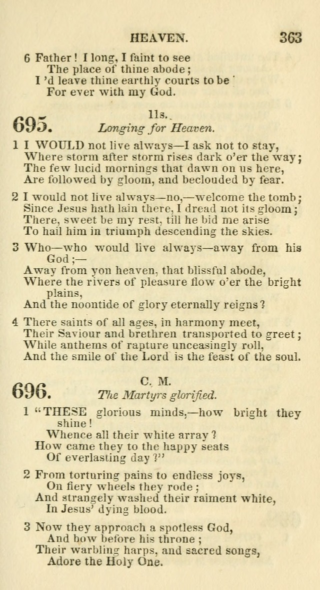 Social Psalmist: or hymns, selected for the private use and social meetings of evangelical Christians page 379