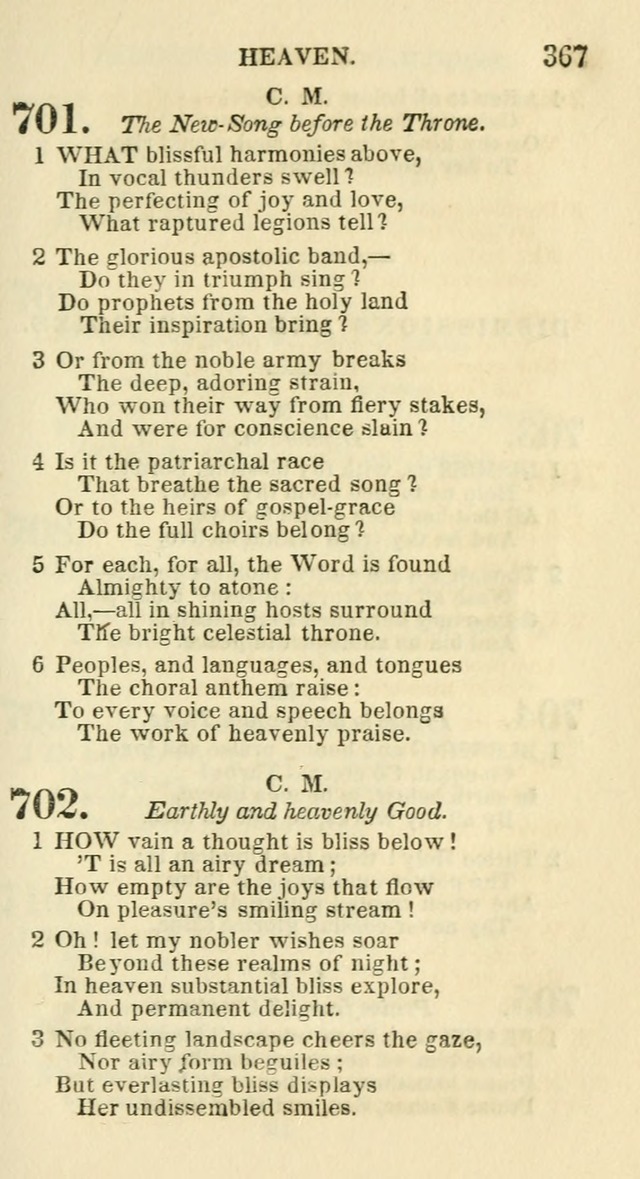 Social Psalmist: or hymns, selected for the private use and social meetings of evangelical Christians page 383