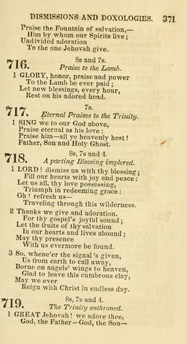 Social Psalmist: or hymns, selected for the private use and social meetings of evangelical Christians page 387