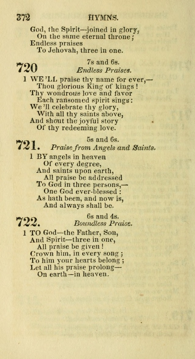 Social Psalmist: or hymns, selected for the private use and social meetings of evangelical Christians page 388