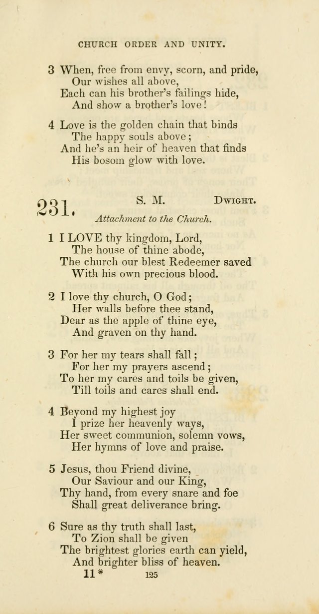 The Social Psalmist: a new selection of hymns for conference meetings and family worship page 125