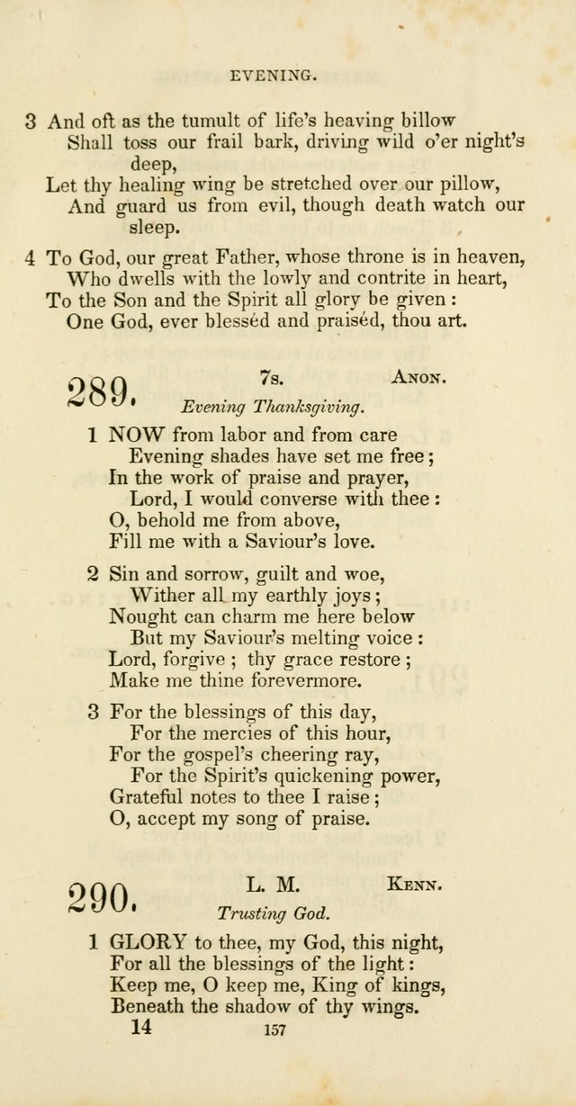 The Social Psalmist: a new selection of hymns for conference meetings and family worship page 157