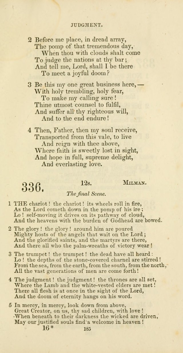 The Social Psalmist: a new selection of hymns for conference meetings and family worship page 185