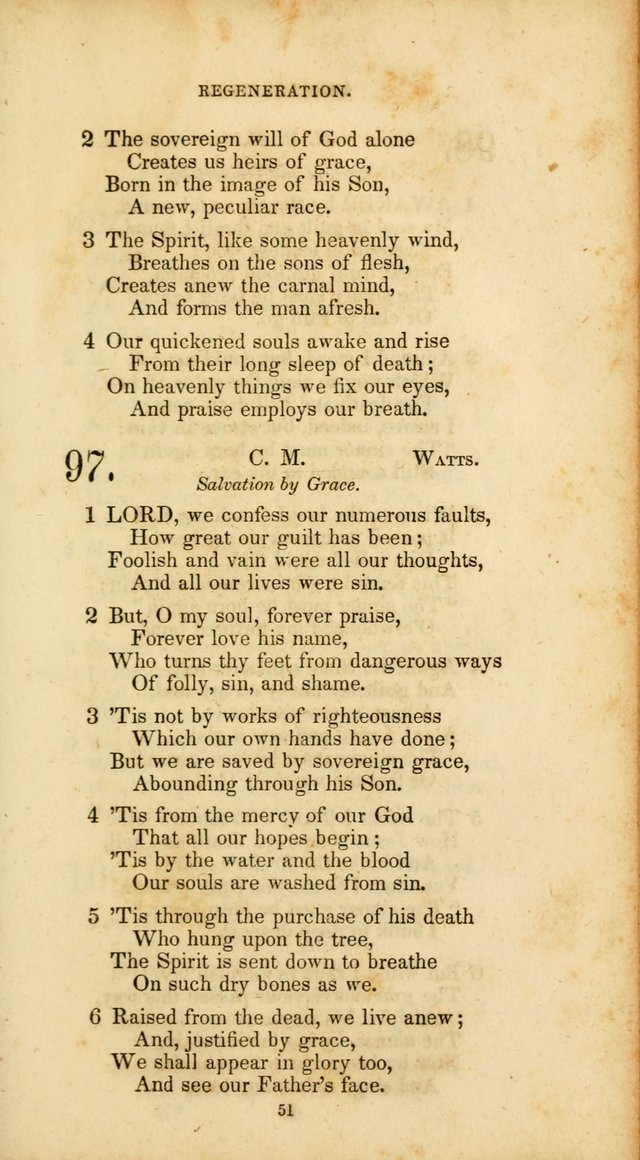 The Social Psalmist: a new selection of hymns for conference meetings and family worship page 51