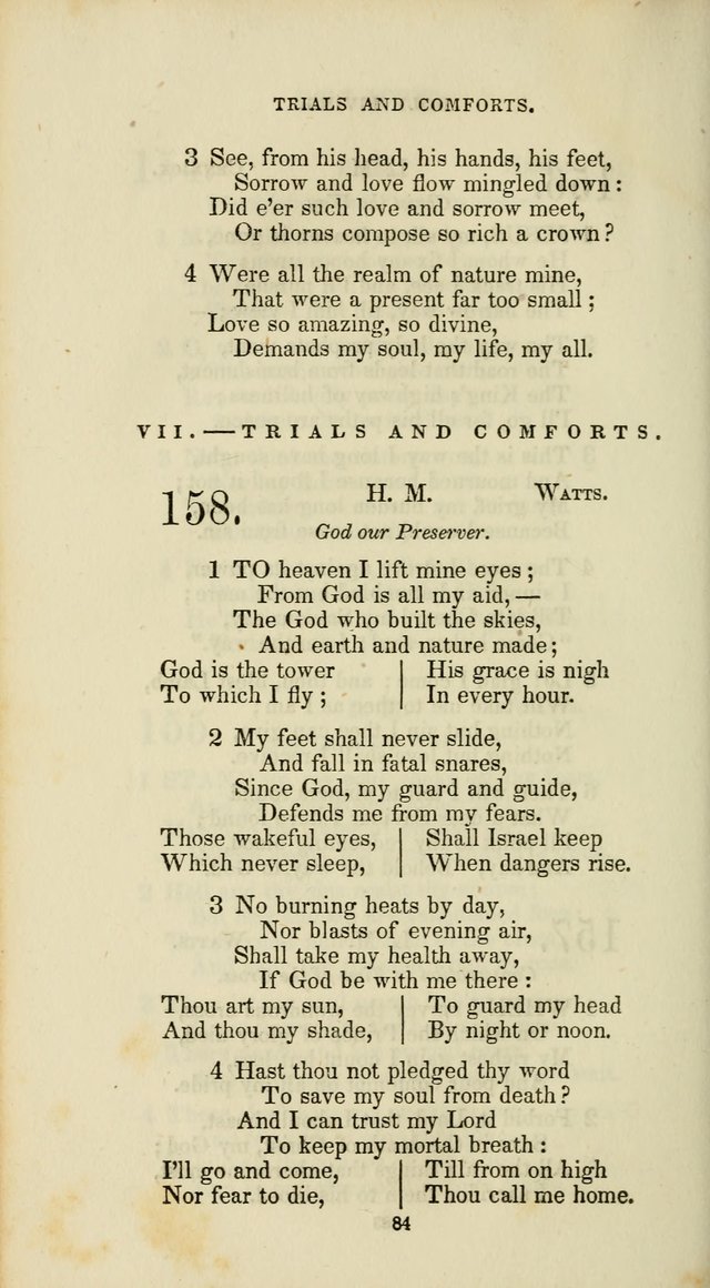 The Social Psalmist: a new selection of hymns for conference meetings and family worship page 84