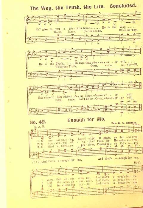 Song Praise: for Sunday school, revival and young people