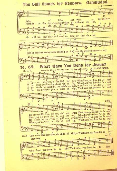 Song Praise: for Sunday school, revival and young people