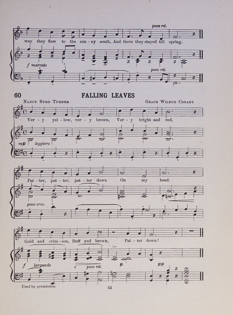 Song and Play for Children: for Sunday and weekday use page 53