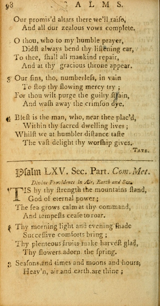 Sacred Poetry: consisting of psalms and hymns, adapted to Christian devotion, in public and private, selected from the best authors, with variations and additions page 100