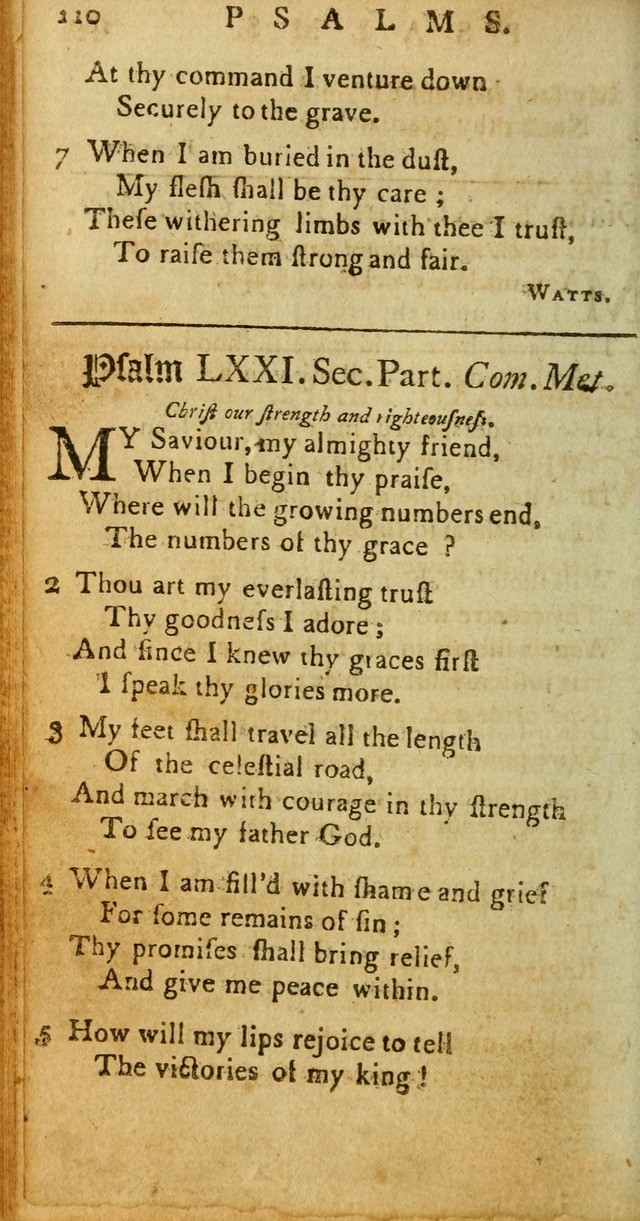 Sacred Poetry: consisting of psalms and hymns, adapted to Christian devotion, in public and private, selected from the best authors, with variations and additions page 112