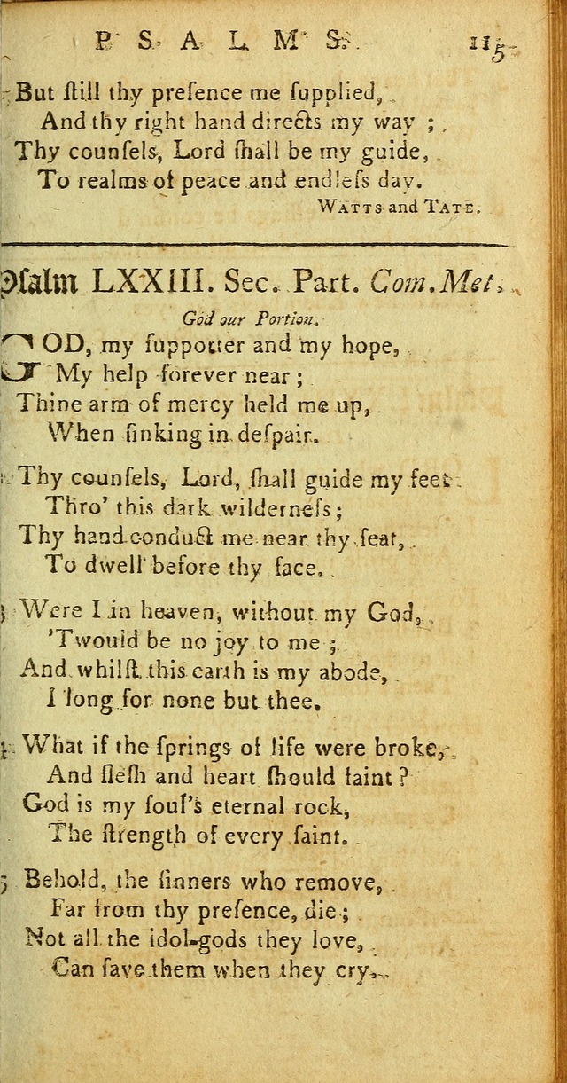 Sacred Poetry: consisting of psalms and hymns, adapted to Christian devotion, in public and private, selected from the best authors, with variations and additions page 117