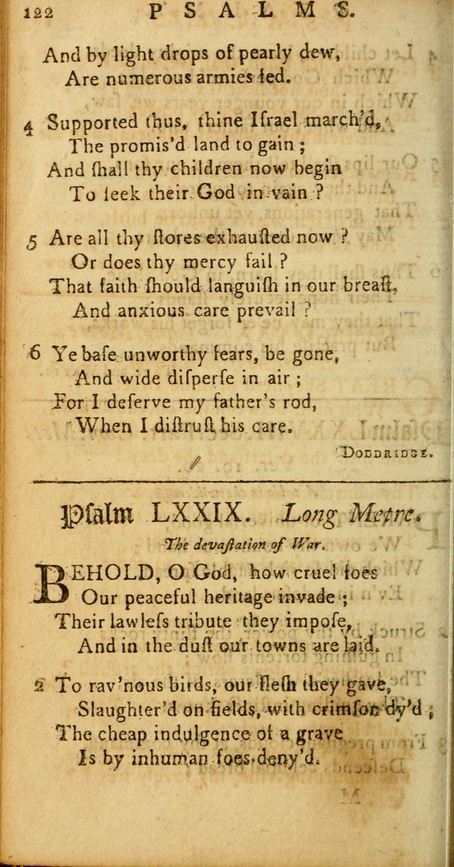 Sacred Poetry: consisting of psalms and hymns, adapted to Christian devotion, in public and private, selected from the best authors, with variations and additions page 124