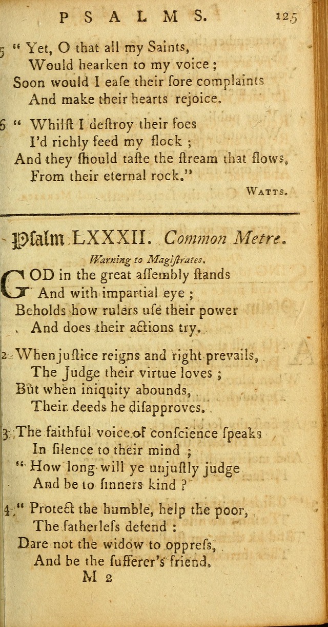 Sacred Poetry: consisting of psalms and hymns, adapted to Christian devotion, in public and private, selected from the best authors, with variations and additions page 127