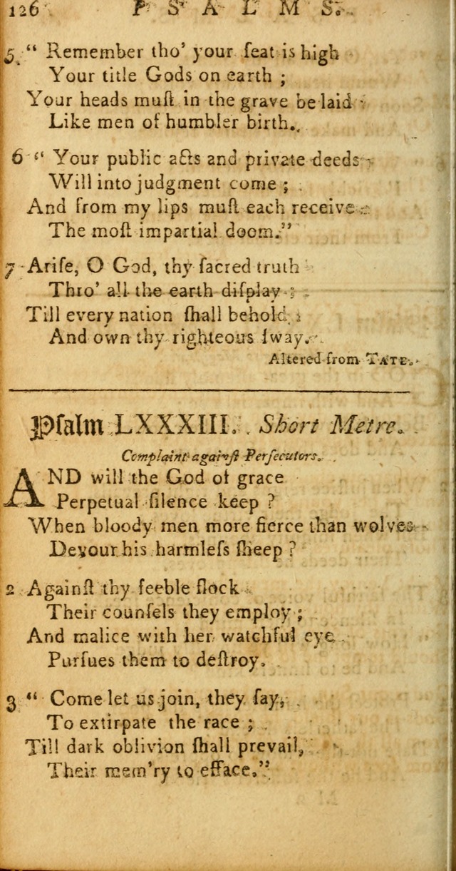 Sacred Poetry: consisting of psalms and hymns, adapted to Christian devotion, in public and private, selected from the best authors, with variations and additions page 130