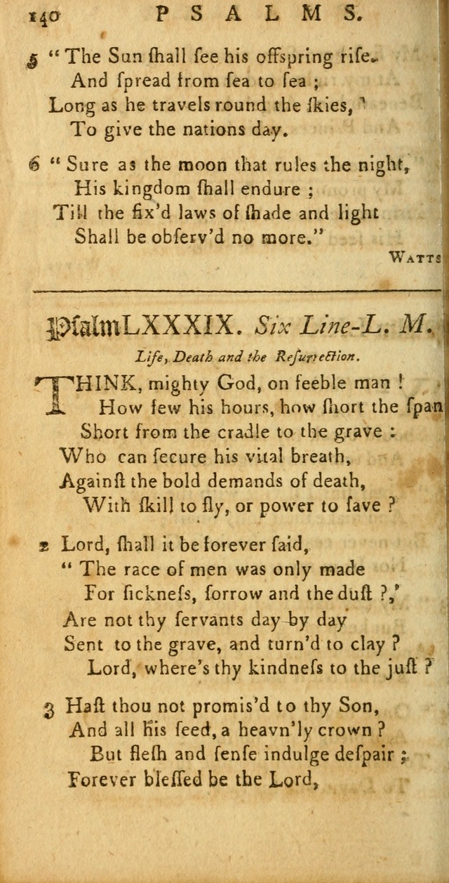 Sacred Poetry: consisting of psalms and hymns, adapted to Christian devotion, in public and private, selected from the best authors, with variations and additions page 144