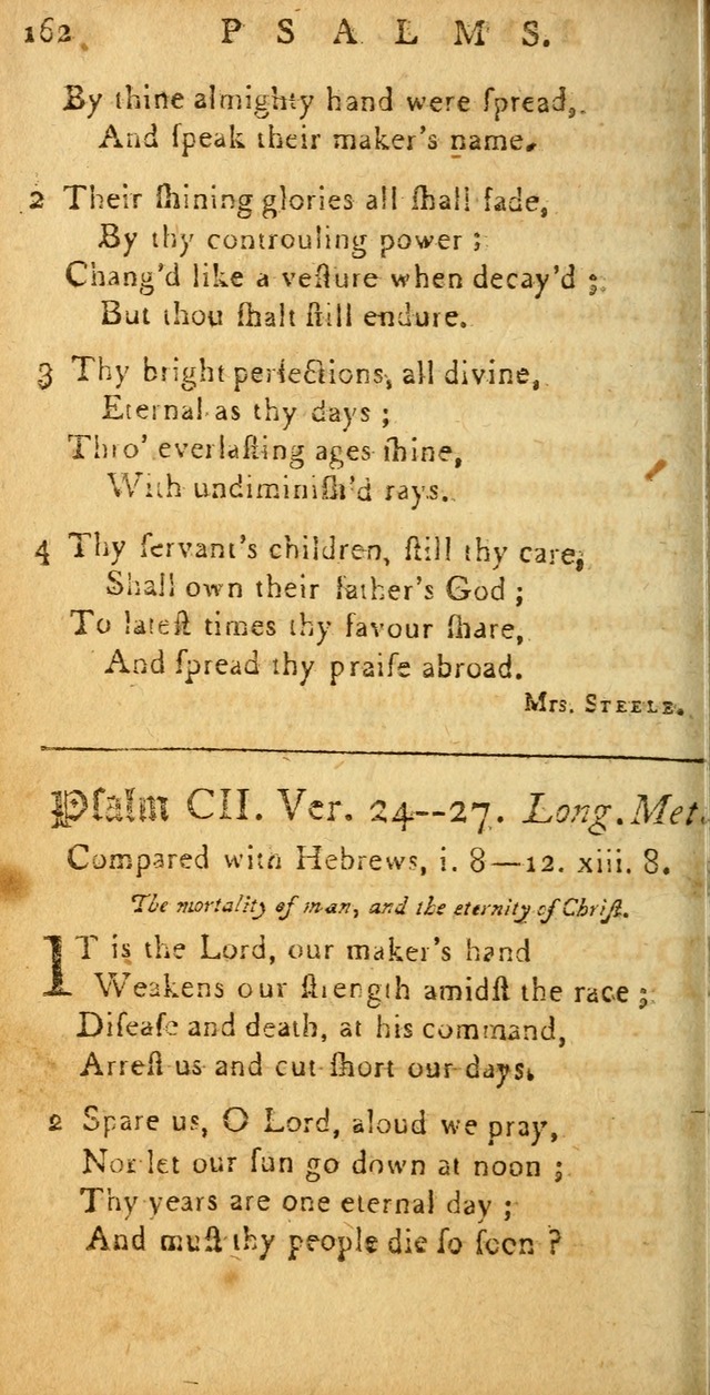 Sacred Poetry: consisting of psalms and hymns, adapted to Christian devotion, in public and private, selected from the best authors, with variations and additions page 166