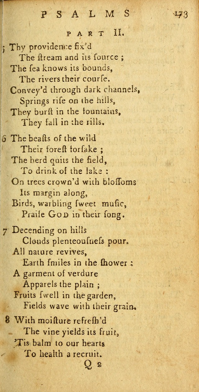 Sacred Poetry: consisting of psalms and hymns, adapted to Christian devotion, in public and private, selected from the best authors, with variations and additions page 177