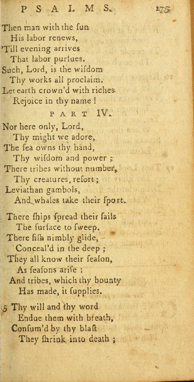 Sacred Poetry: consisting of psalms and hymns, adapted to Christian devotion, in public and private, selected from the best authors, with variations and additions page 179