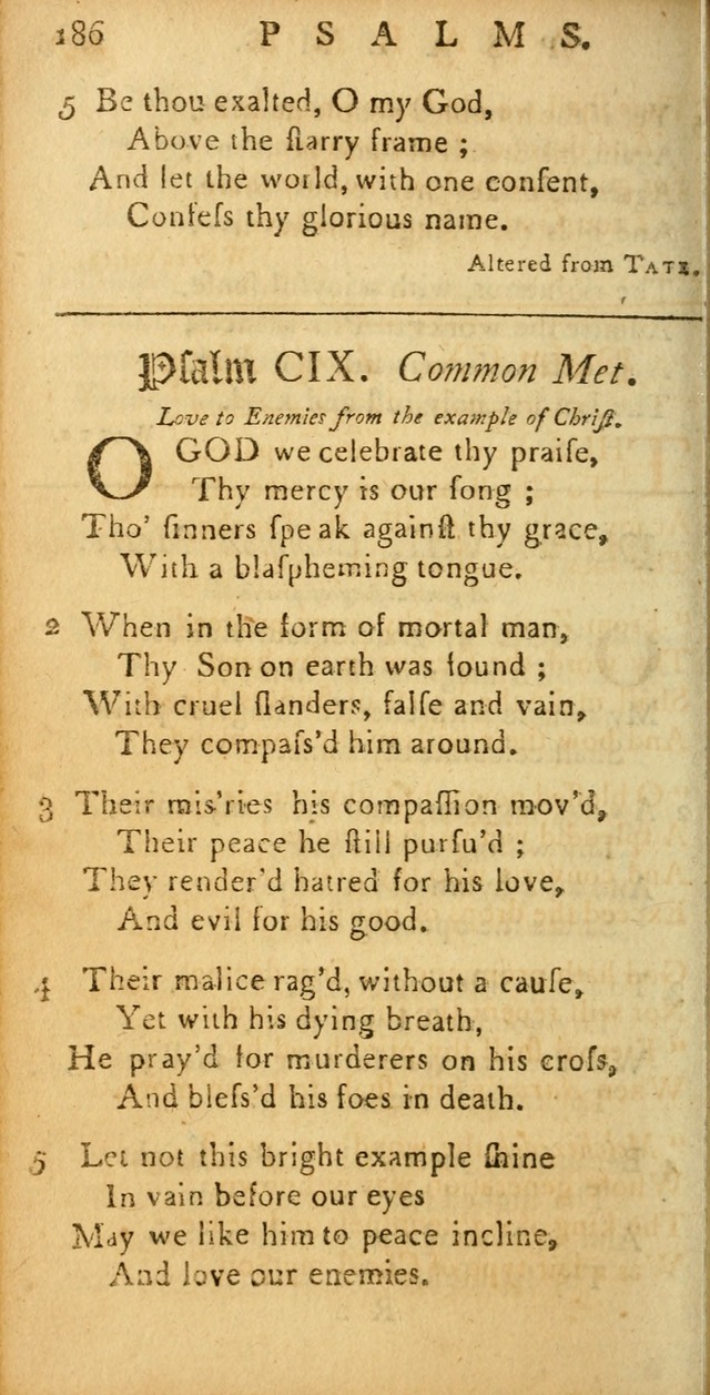 Sacred Poetry: consisting of psalms and hymns, adapted to Christian devotion, in public and private, selected from the best authors, with variations and additions page 190