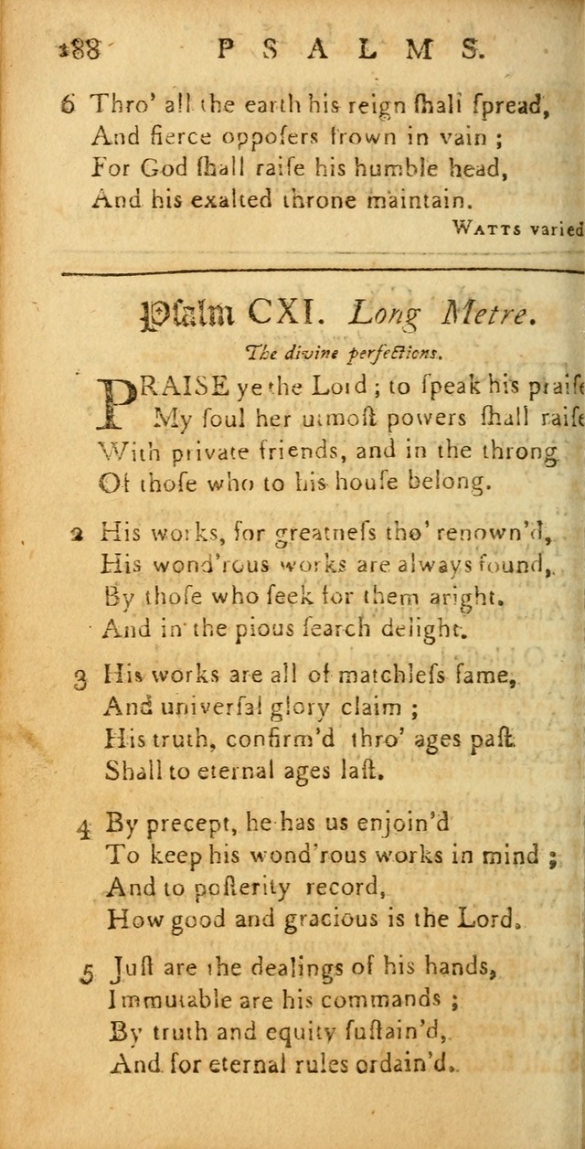 Sacred Poetry: consisting of psalms and hymns, adapted to Christian devotion, in public and private, selected from the best authors, with variations and additions page 192