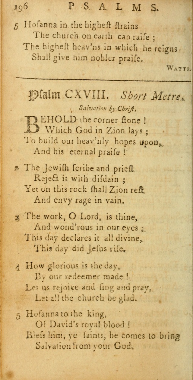 Sacred Poetry: consisting of psalms and hymns, adapted to Christian devotion, in public and private, selected from the best authors, with variations and additions page 200