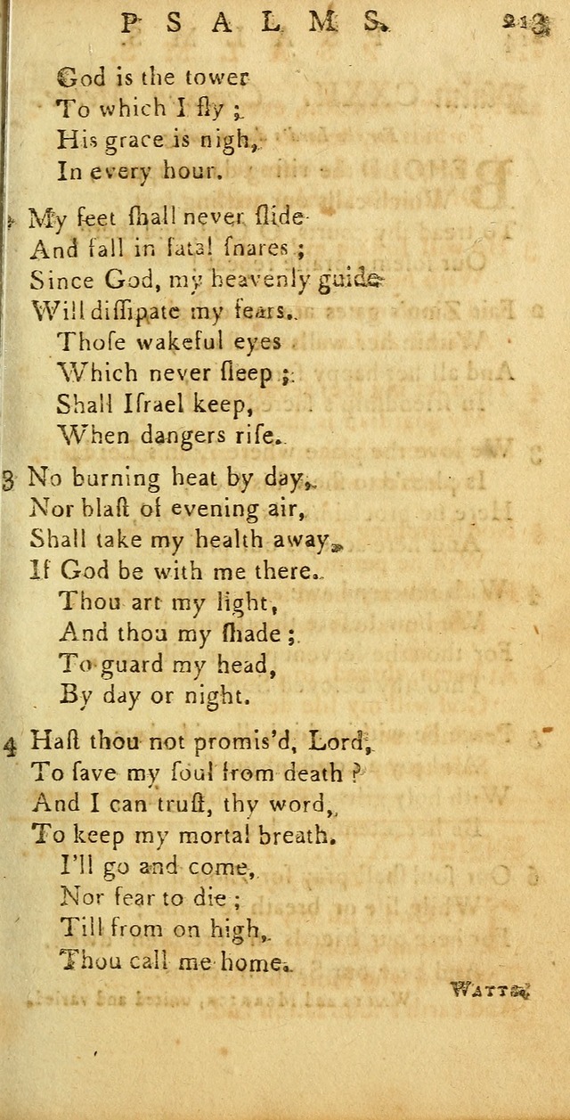 Sacred Poetry: consisting of psalms and hymns, adapted to Christian devotion, in public and private, selected from the best authors, with variations and additions page 217