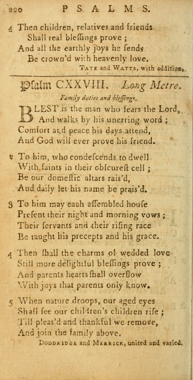 Sacred Poetry: consisting of psalms and hymns, adapted to Christian devotion, in public and private, selected from the best authors, with variations and additions page 224