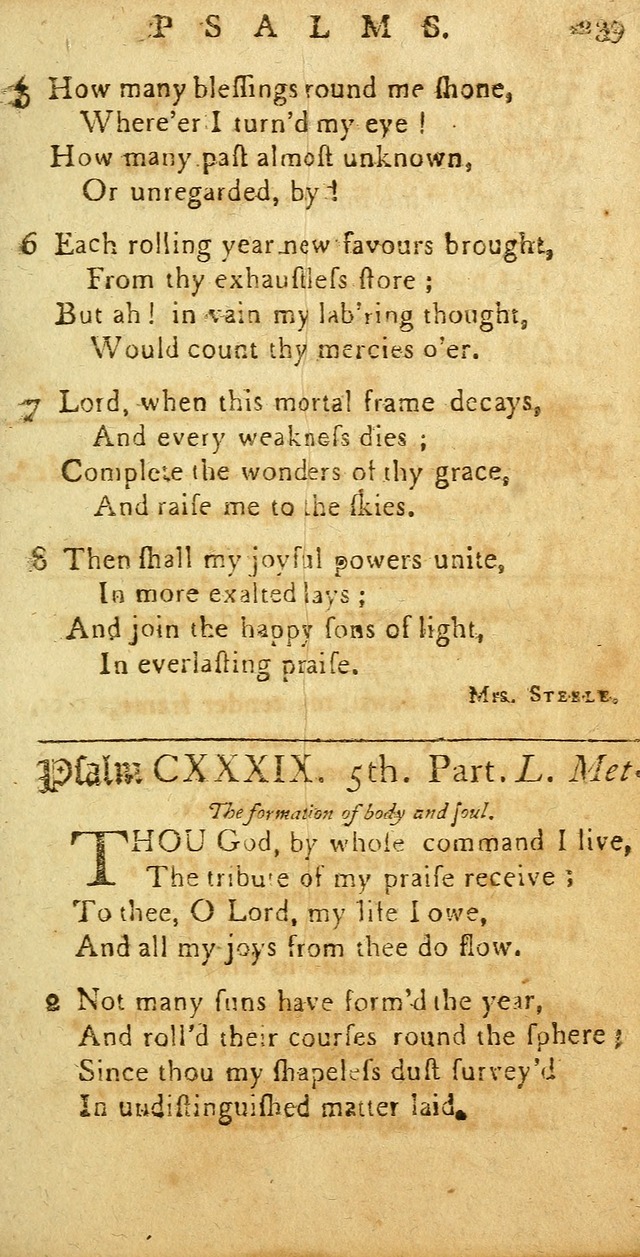 Sacred Poetry: consisting of psalms and hymns, adapted to Christian devotion, in public and private, selected from the best authors, with variations and additions page 243