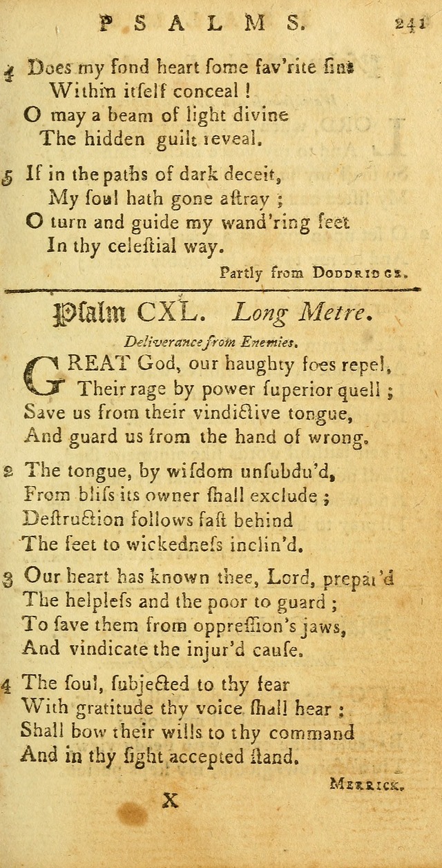 Sacred Poetry: consisting of psalms and hymns, adapted to Christian devotion, in public and private, selected from the best authors, with variations and additions page 245