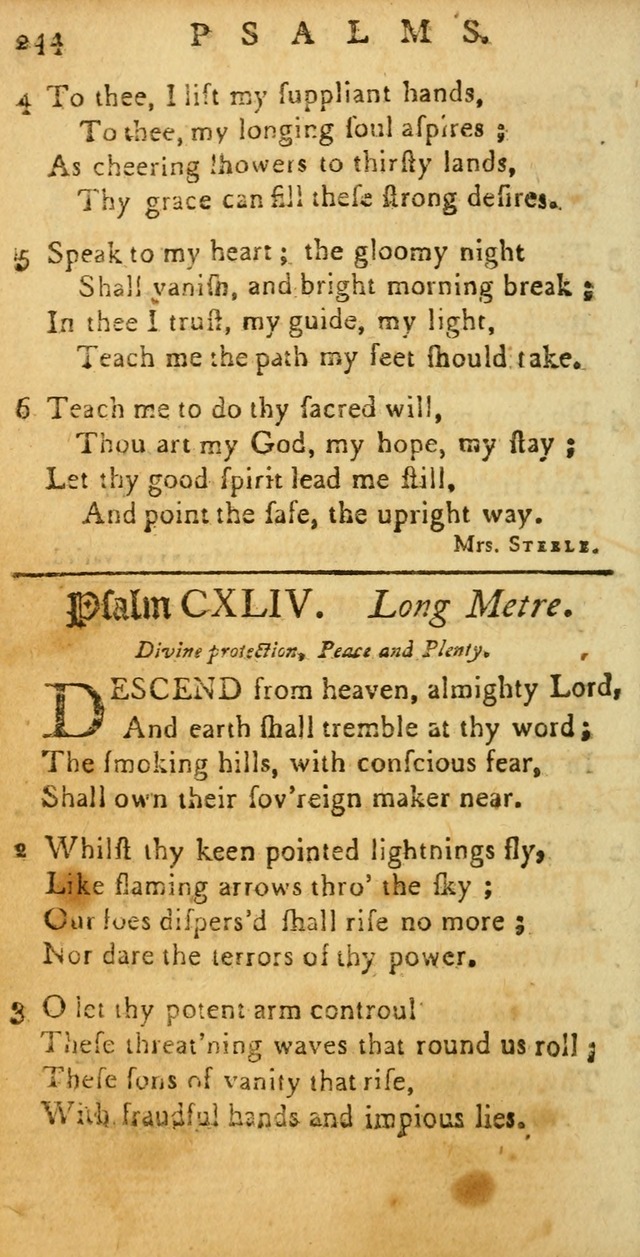 Sacred Poetry: consisting of psalms and hymns, adapted to Christian devotion, in public and private, selected from the best authors, with variations and additions page 248