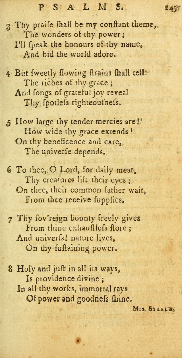 Sacred Poetry: consisting of psalms and hymns, adapted to Christian devotion, in public and private, selected from the best authors, with variations and additions page 251