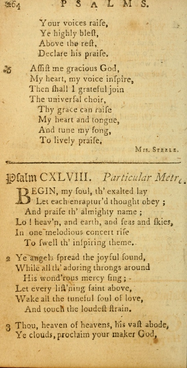 Sacred Poetry: consisting of psalms and hymns, adapted to Christian devotion, in public and private, selected from the best authors, with variations and additions page 268