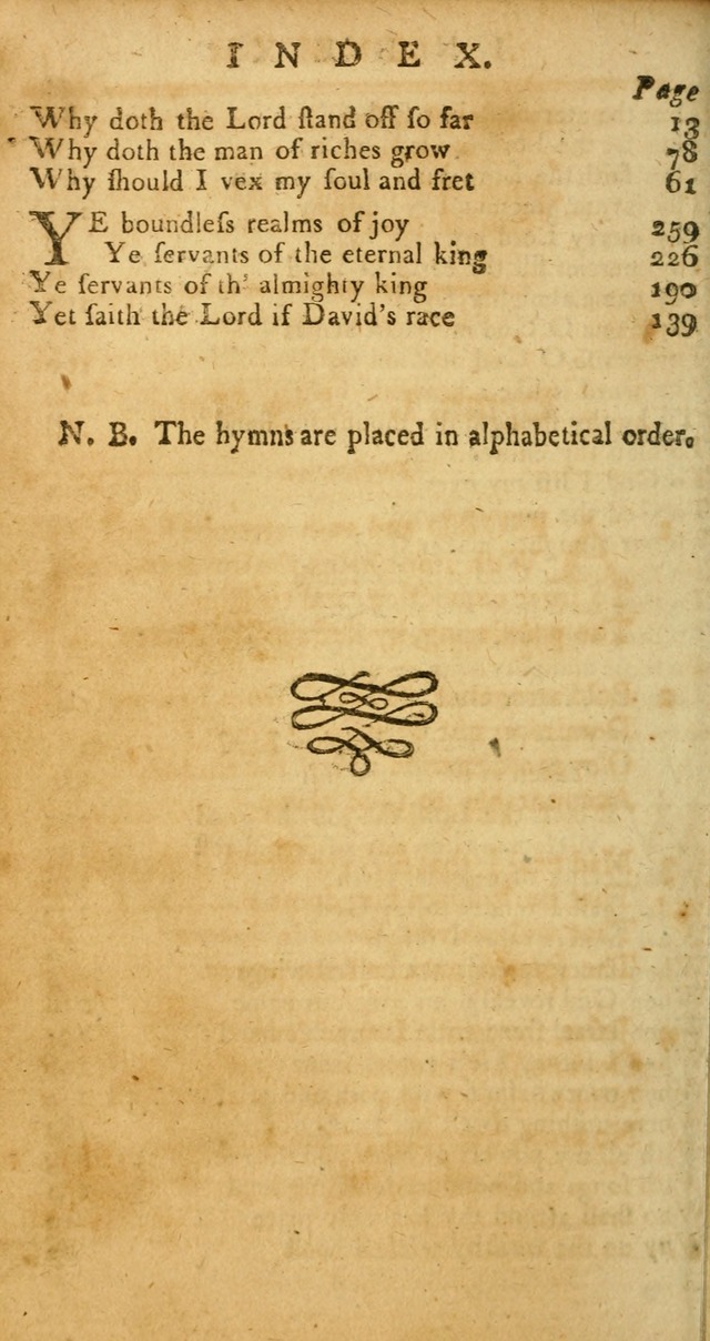 Sacred Poetry: consisting of psalms and hymns, adapted to Christian devotion, in public and private, selected from the best authors, with variations and additions page 280