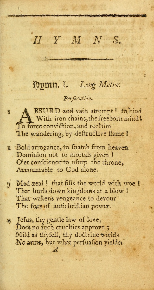 Sacred Poetry: consisting of psalms and hymns, adapted to Christian devotion, in public and private, selected from the best authors, with variations and additions page 281