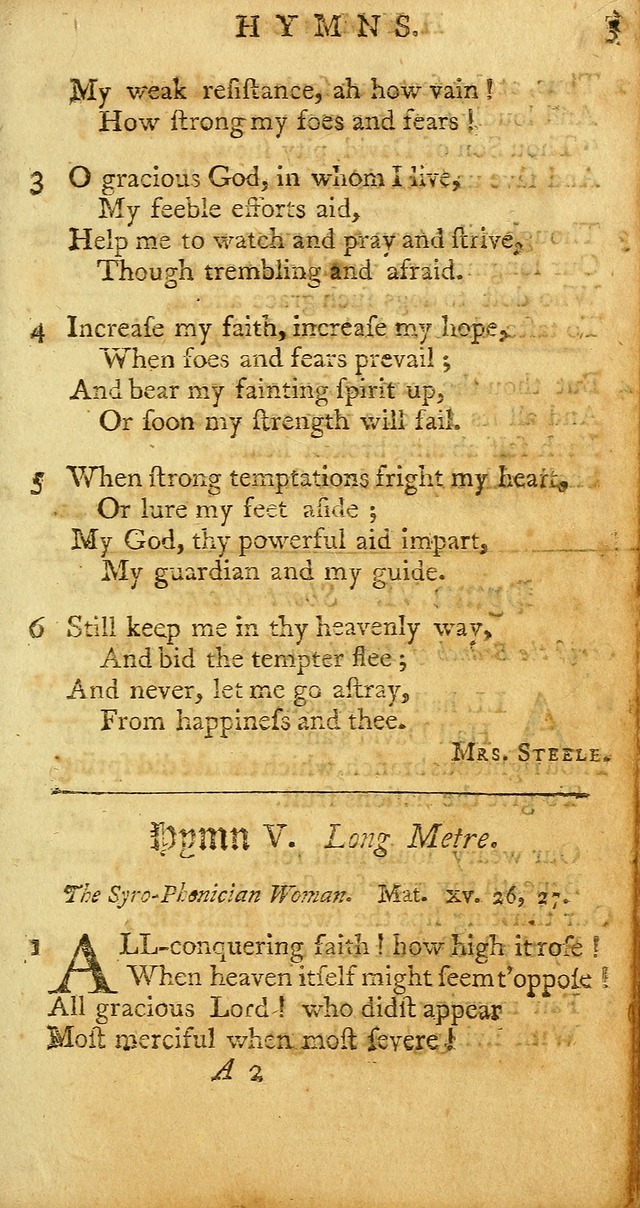 Sacred Poetry: consisting of psalms and hymns, adapted to Christian devotion, in public and private, selected from the best authors, with variations and additions page 285