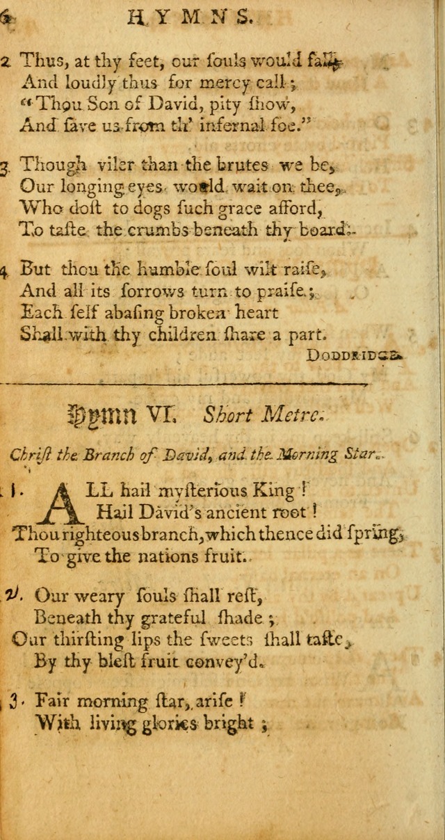 Sacred Poetry: consisting of psalms and hymns, adapted to Christian devotion, in public and private, selected from the best authors, with variations and additions page 286