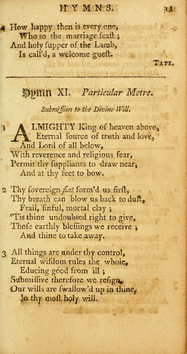 Sacred Poetry: consisting of psalms and hymns, adapted to Christian devotion, in public and private, selected from the best authors, with variations and additions page 291