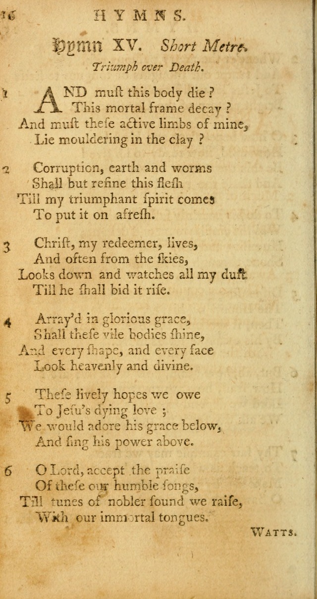 Sacred Poetry: consisting of psalms and hymns, adapted to Christian devotion, in public and private, selected from the best authors, with variations and additions page 296