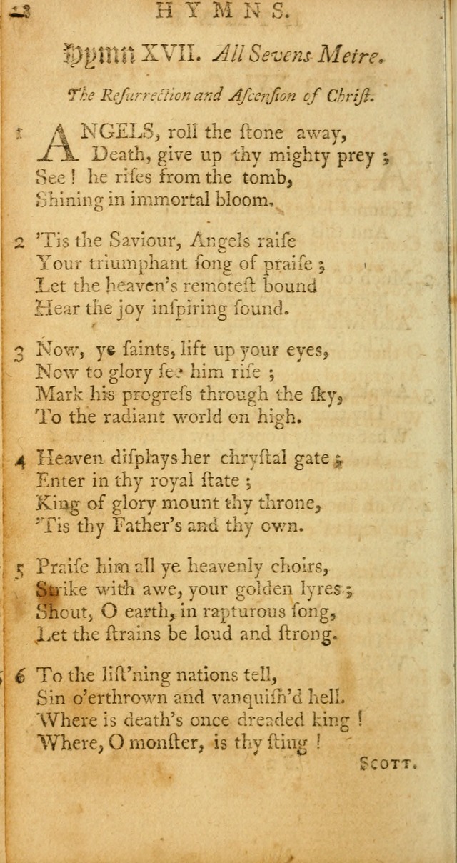 Sacred Poetry: consisting of psalms and hymns, adapted to Christian devotion, in public and private, selected from the best authors, with variations and additions page 298