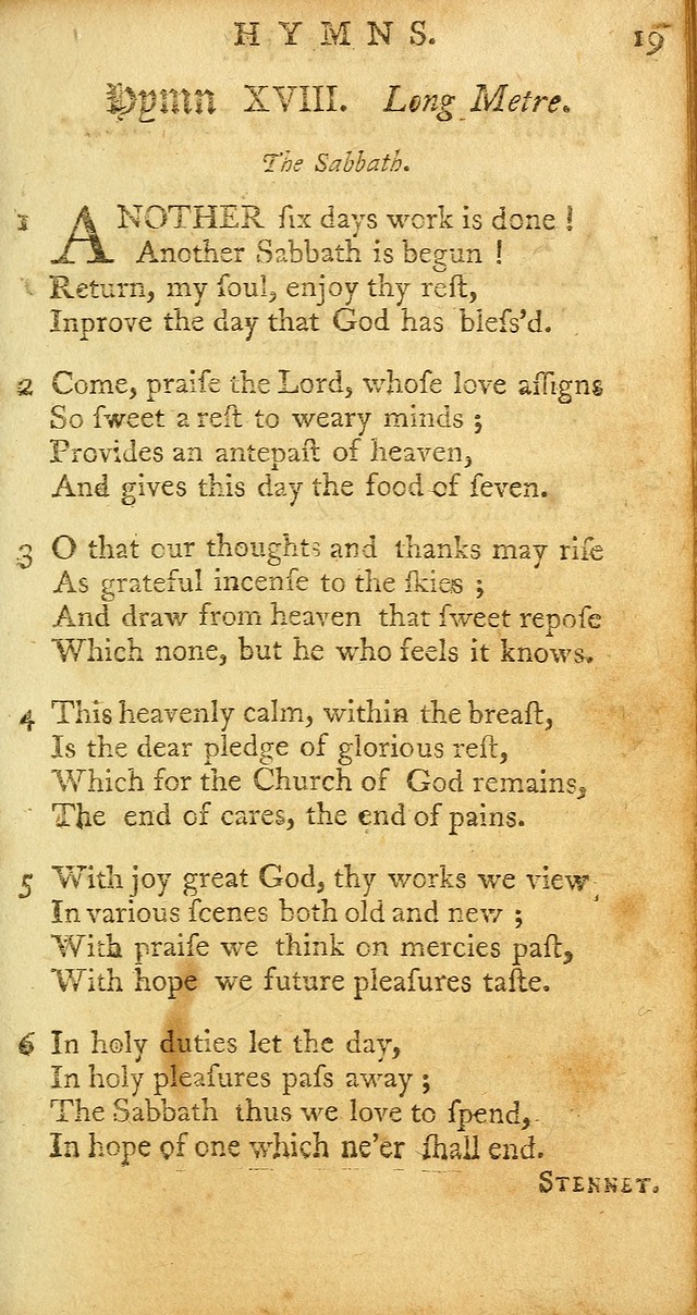 Sacred Poetry: consisting of psalms and hymns, adapted to Christian devotion, in public and private, selected from the best authors, with variations and additions page 299