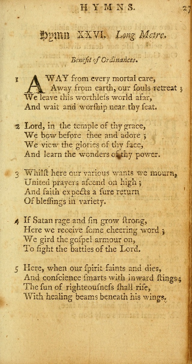 Sacred Poetry: consisting of psalms and hymns, adapted to Christian devotion, in public and private, selected from the best authors, with variations and additions page 307