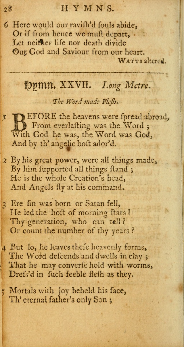 Sacred Poetry: consisting of psalms and hymns, adapted to Christian devotion, in public and private, selected from the best authors, with variations and additions page 308