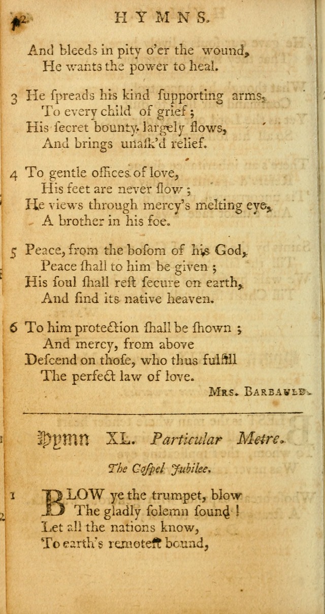 Sacred Poetry: consisting of psalms and hymns, adapted to Christian devotion, in public and private, selected from the best authors, with variations and additions page 322