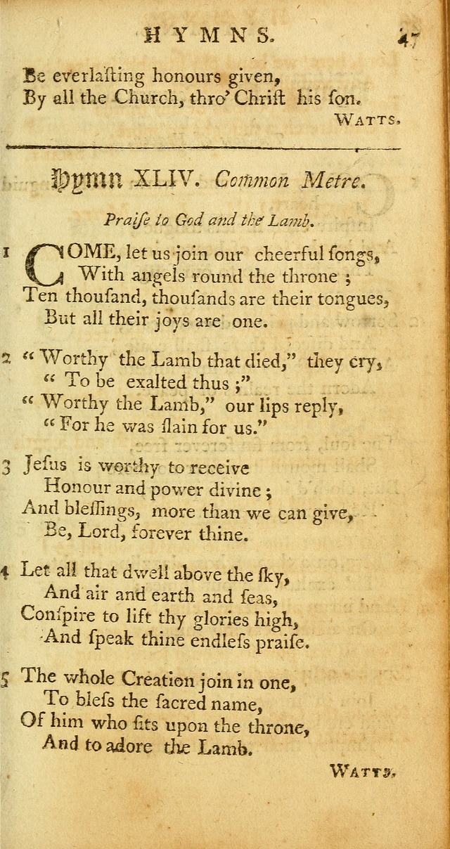 Sacred Poetry: consisting of psalms and hymns, adapted to Christian devotion, in public and private, selected from the best authors, with variations and additions page 327