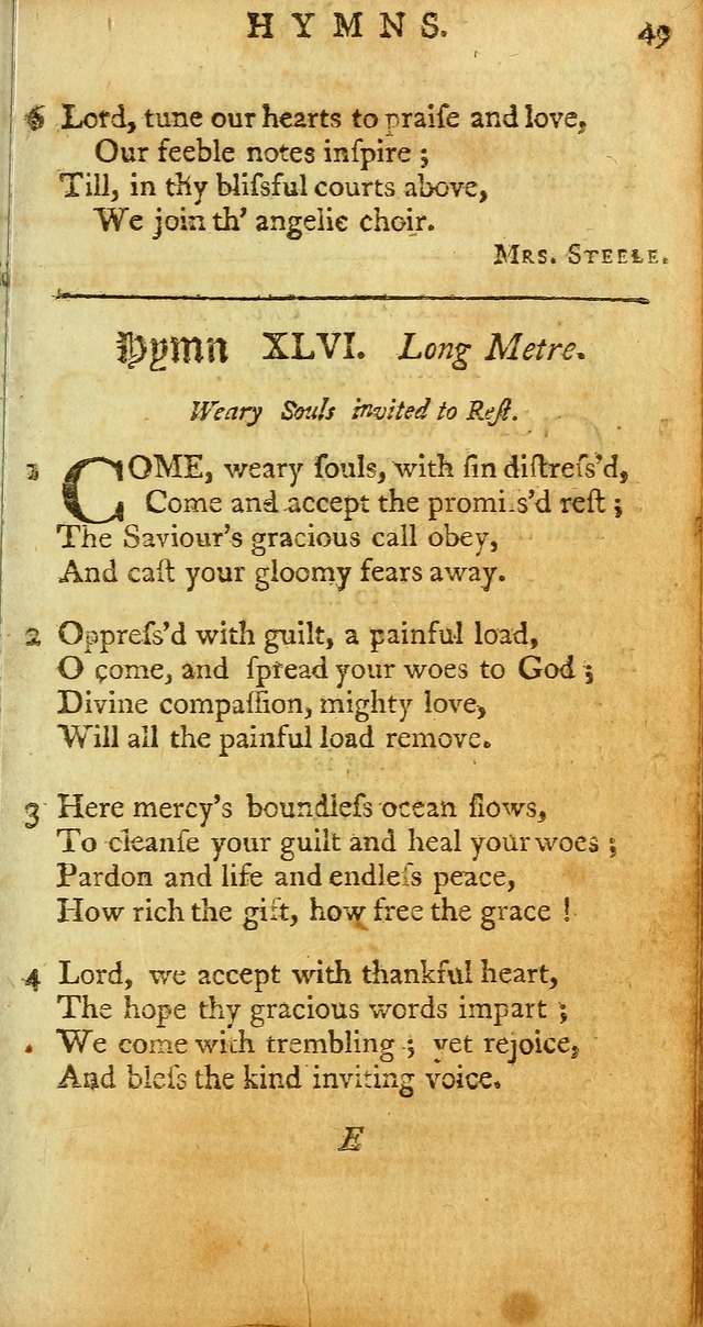 Sacred Poetry: consisting of psalms and hymns, adapted to Christian devotion, in public and private, selected from the best authors, with variations and additions page 329