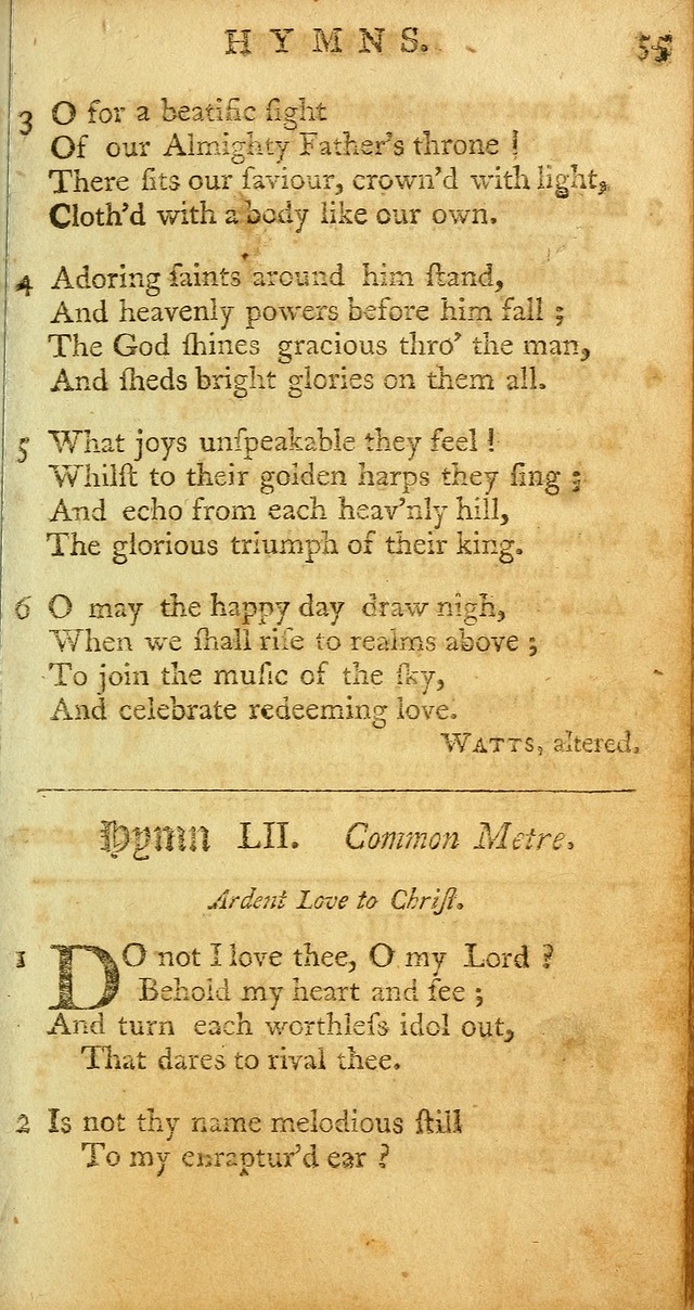 Sacred Poetry: consisting of psalms and hymns, adapted to Christian devotion, in public and private, selected from the best authors, with variations and additions page 335