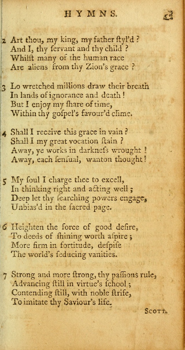 Sacred Poetry: consisting of psalms and hymns, adapted to Christian devotion, in public and private, selected from the best authors, with variations and additions page 337