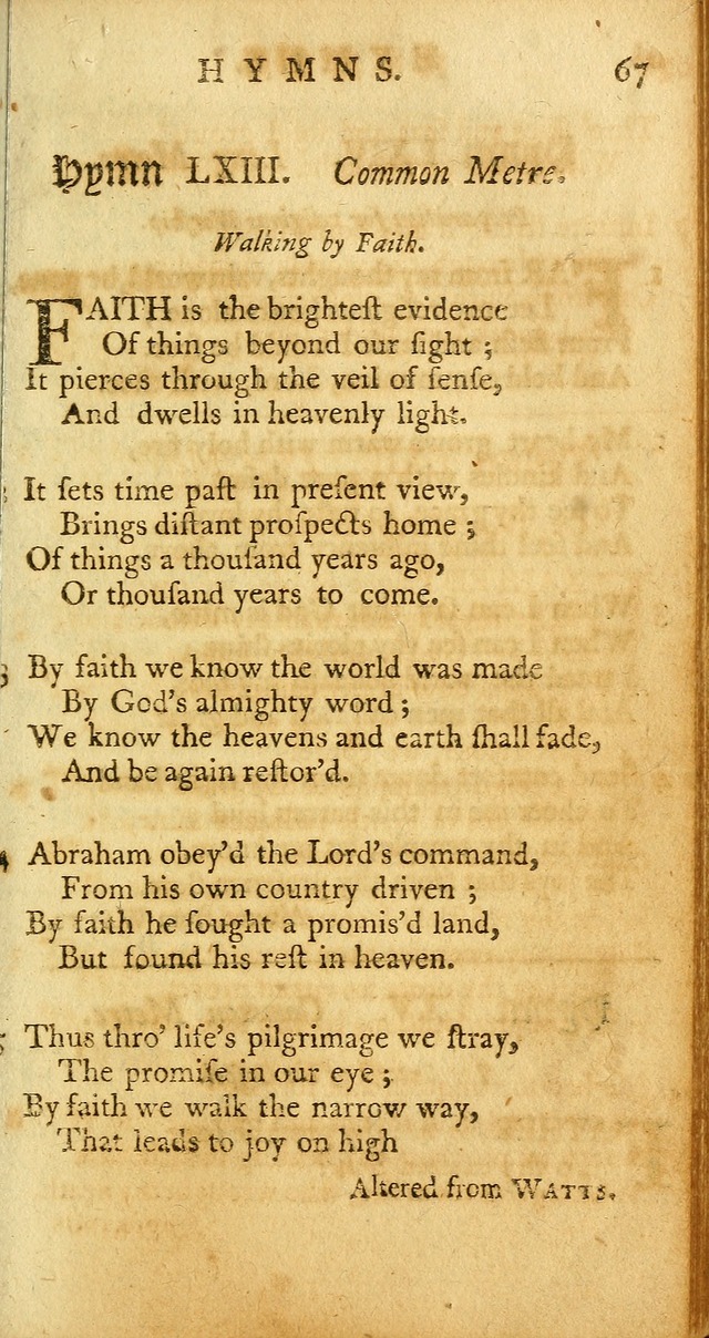 Sacred Poetry: consisting of psalms and hymns, adapted to Christian devotion, in public and private, selected from the best authors, with variations and additions page 347