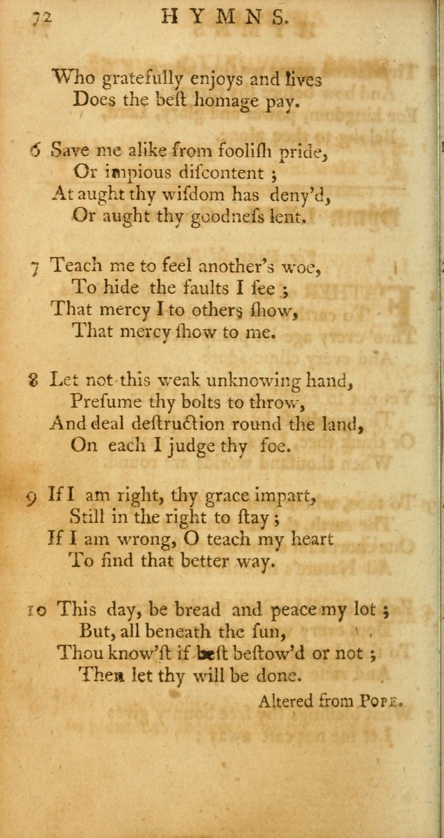 Sacred Poetry: consisting of psalms and hymns, adapted to Christian devotion, in public and private, selected from the best authors, with variations and additions page 352