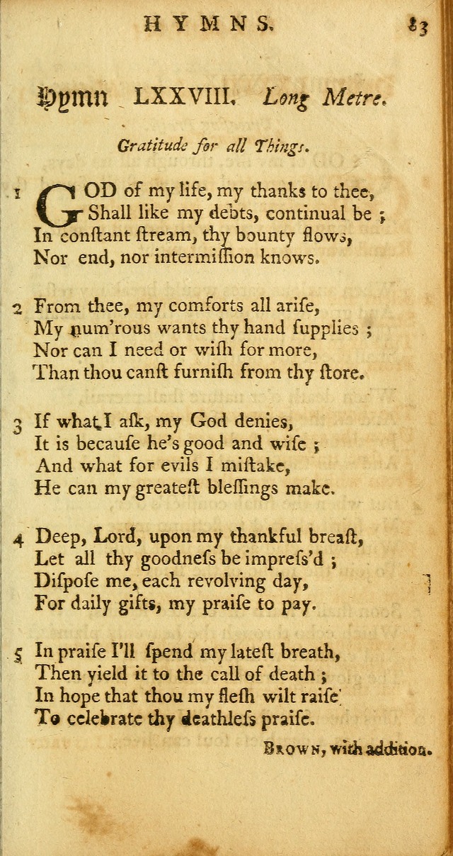 Sacred Poetry: consisting of psalms and hymns, adapted to Christian devotion, in public and private, selected from the best authors, with variations and additions page 363